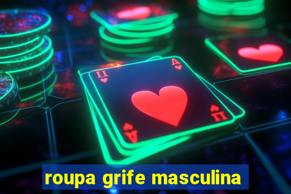 roupa grife masculina